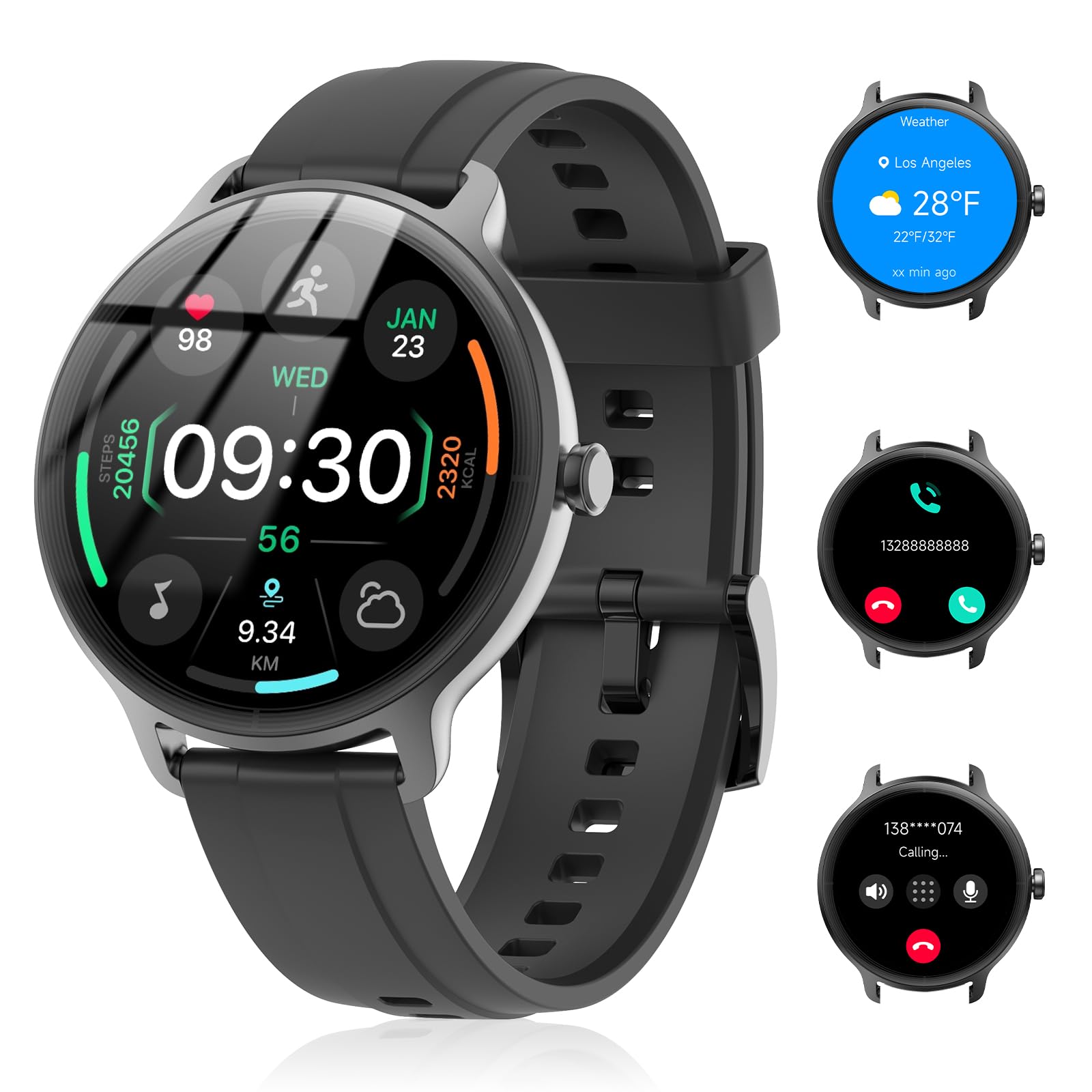 ساعة AURA Vision X1 Ultra الذكية المتصلة بشبكة الجيل الرابع ساعة AURA Vision X1 Ultra الذكية المتصلة بشبكة الجيل الرابع