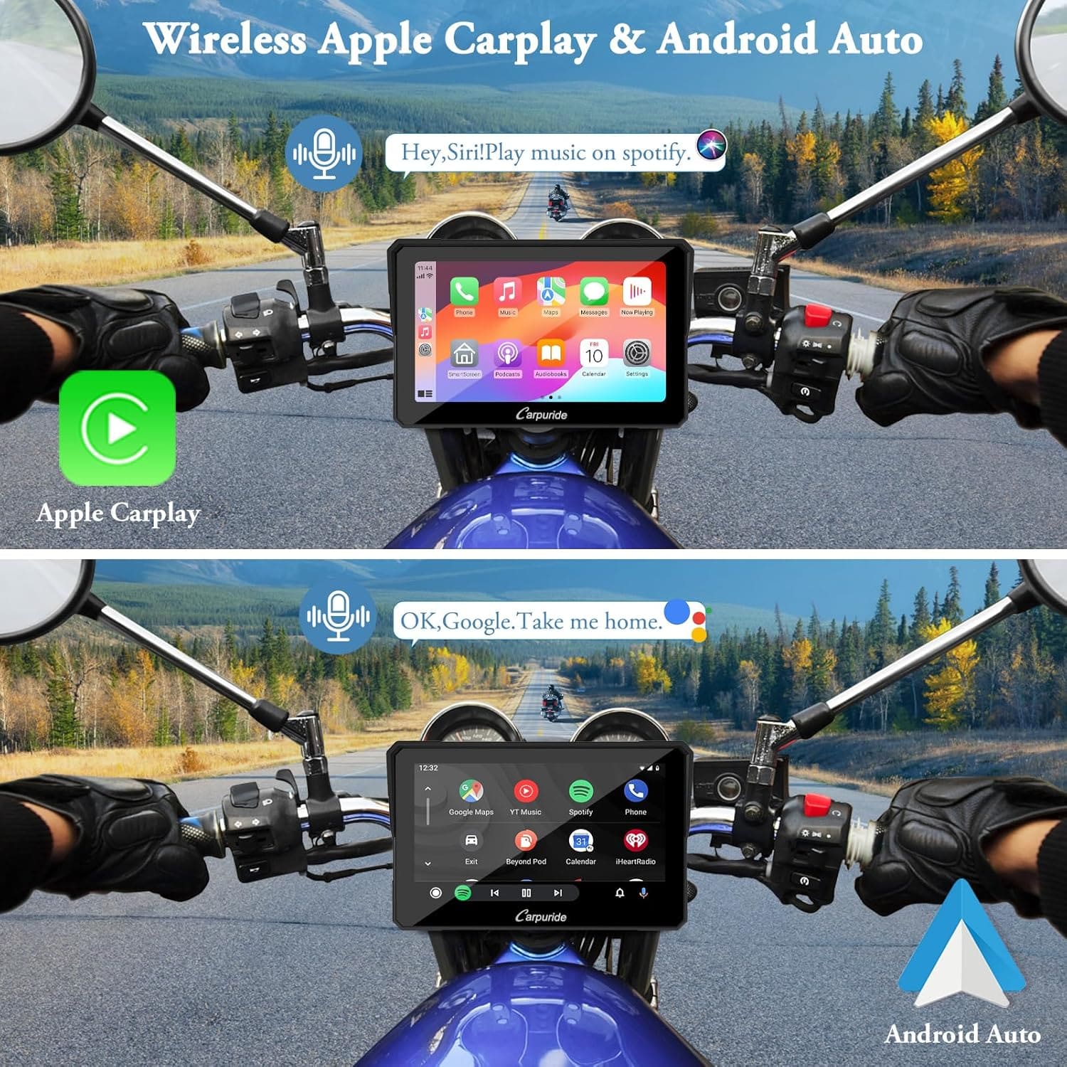 Wireless CarPlay for Motorcycles Wireless CarPlay for Motorcycles